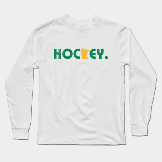 MN Hockey IV Long Sleeve T-Shirt by mjheubach